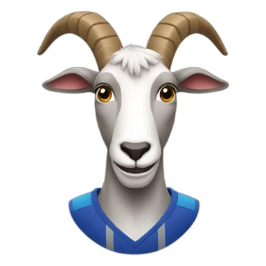 Goat of football ⚽ sticker