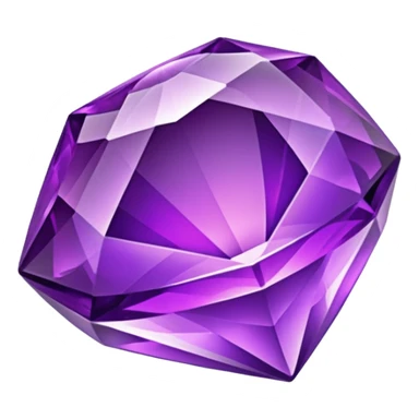 purple gem sticker
