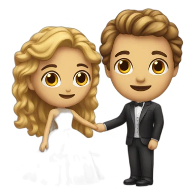 Musique romantique sticker