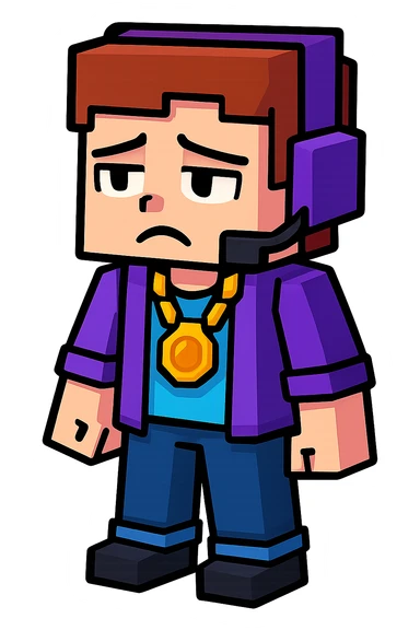 Extract every character from the picture. character including the clothes and accessories they are wearing, and place on a transparent background. Keep the original style and appearance exactly the same. and separately give me the each character picture. There is 3 character in this image. there is two dog

 sticker