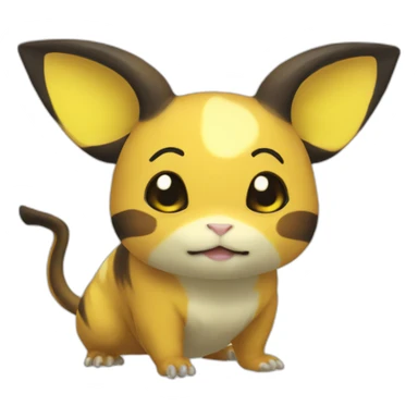raichu sticker
