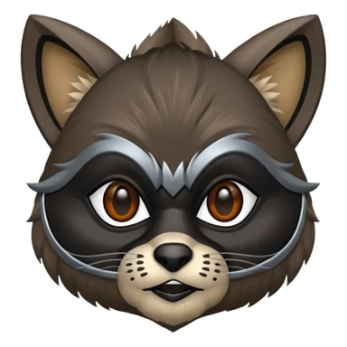 Mapache negro  sticker