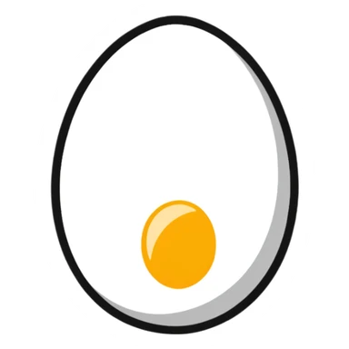 soft boiled egg sticker
