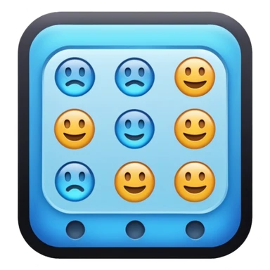 app interface window with drag-and-drop elements sticker