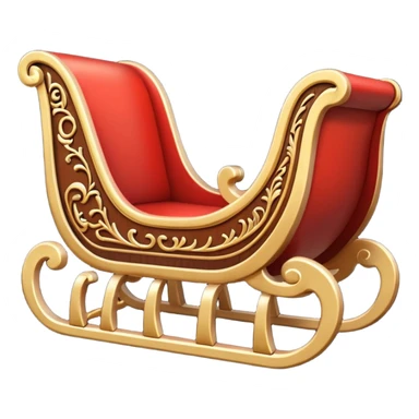 sleigh sticker