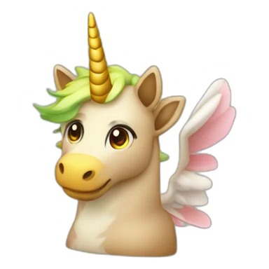 a frag with a licorn sticker