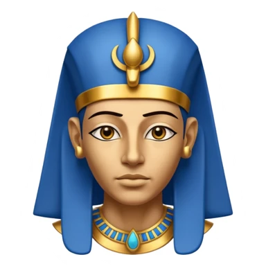 Pharaoh  face character face only front face

 sticker