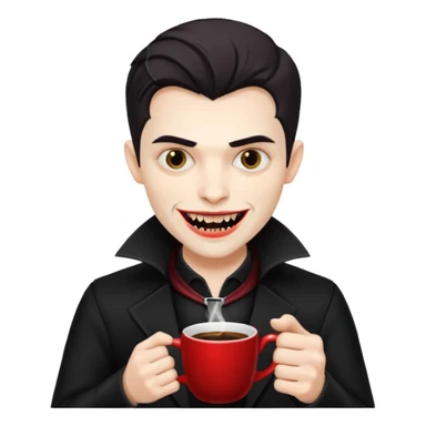 Vampire Barista  sticker