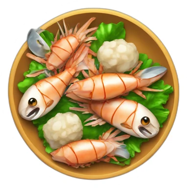 Poisoned-Seafood-dinner sticker