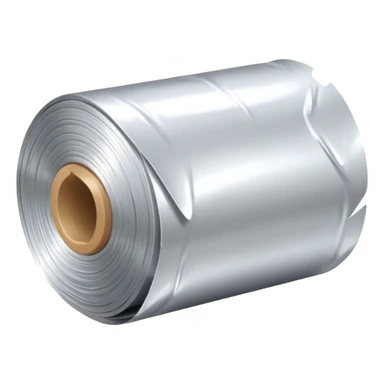 3 silver foil roll  sticker