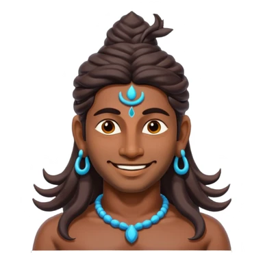 shiva god sticker