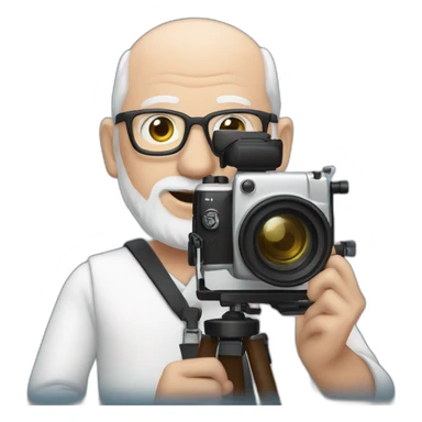 frans timmermans holding a camara sticker