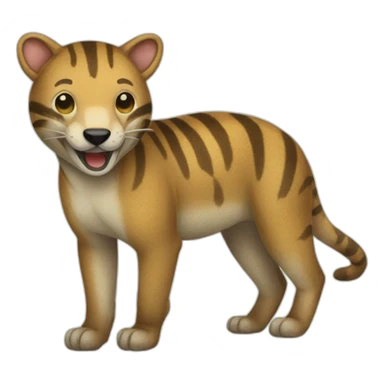 Thylacine sticker