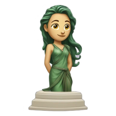 Statue Sylvie Loki sticker