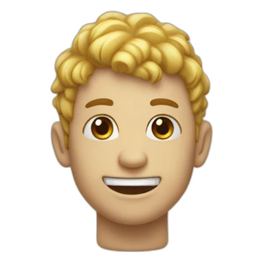 Dentadura mordendo sticker