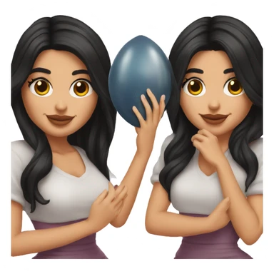 Kylie Jenner is holding the world in her hands sticker