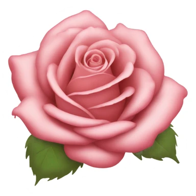 Rose red whinter sticker
