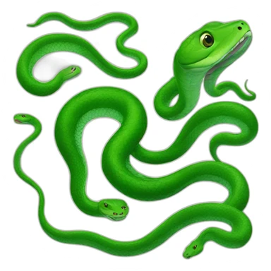 green anaconda sticker