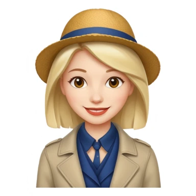 Urban French woman  sticker