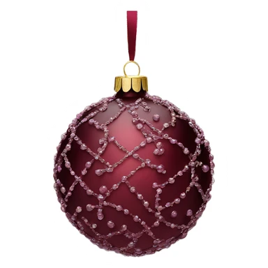 Wine colored ornament elegant sticker