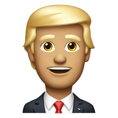 Donald Trump wearing a dress sticker