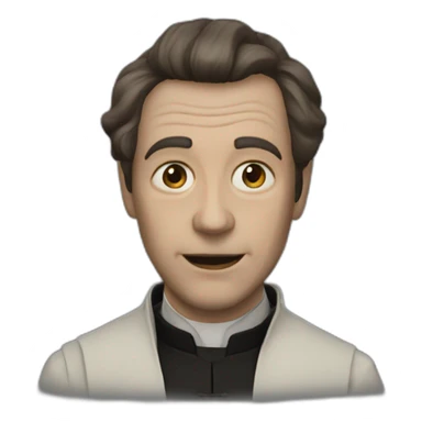 The nunn from conjuring films sticker