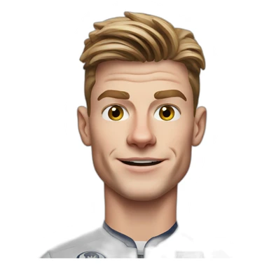 realistic photo of max verstappen sticker