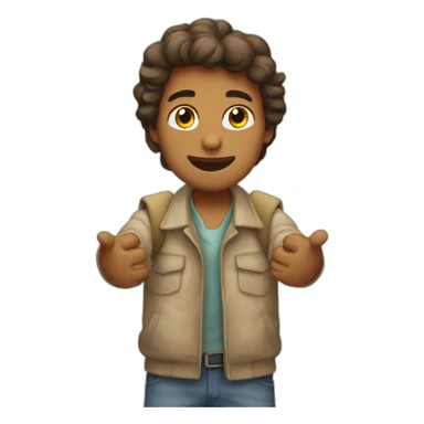 Anjo lutando sticker