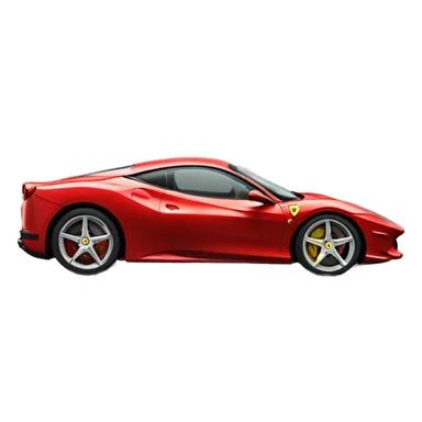 Ferrari car sticker