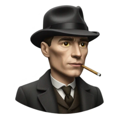 Thomas Shelby who smoke sticker