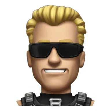 Duke Nukem sticker