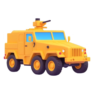 military vehicle from Arma Reforger game sticker