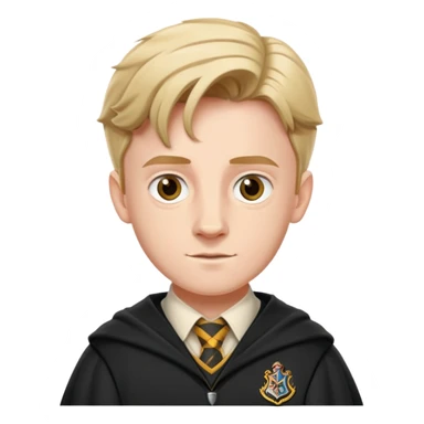 colin creevey in harry potter, wear hogwarts uniform sticker