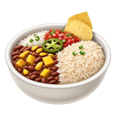 Chipotle bowl sticker