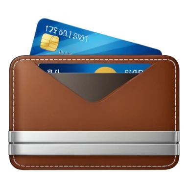 wallet credit card sticker