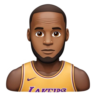 Midget LeBron  sticker