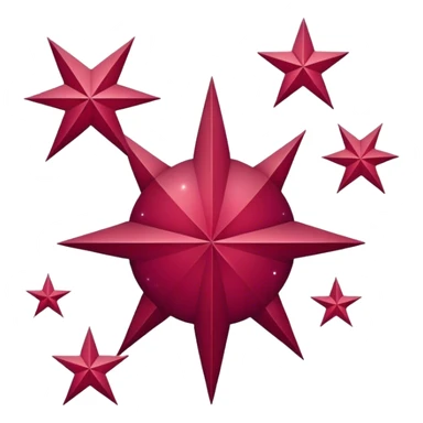 constellation Burgundy sticker