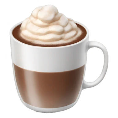 cup of hot chocolate sticker
