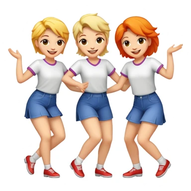 Lesbians dancing sticker