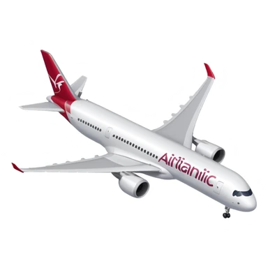 A virgin Atlantic a350-1000 sticker