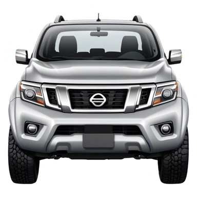 Nissan Navara - Nissan (Model Year: 2021) (Iconic colour: Silver) sticker