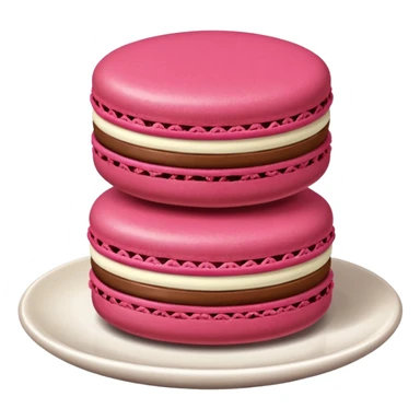 Macron sur macaron sticker