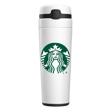 Starbucks coffee thermos sticker
