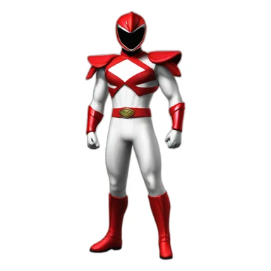 death power ranger full body sticker