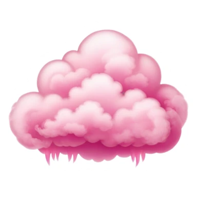 pink cloude sticker