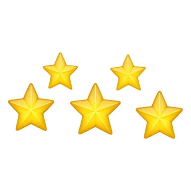 three stars in a row sticker