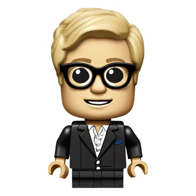 ELTON JOHN lego full body sticker
