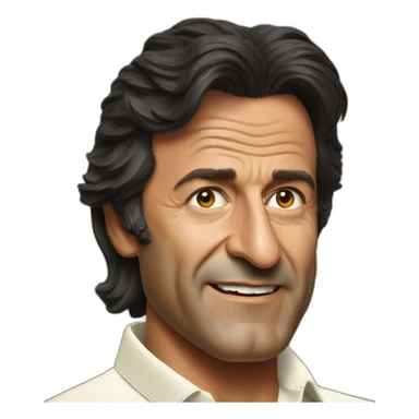 Imran Khan cricket sticker