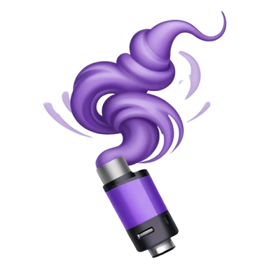 Tornado Vape purple sticker