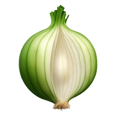 Quarter of an onion sticker